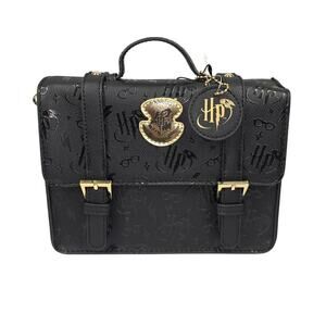 HARRY POTTER x PRIMARK EMBOSSED HOGWARTS HOUSES WOMEN’S TOP HANDLE & SATCHEL BAG
